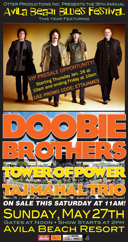 Avila Beach Blues Fest Poster