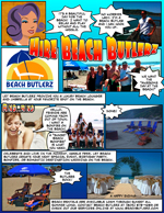 Beach Butlerz Comic