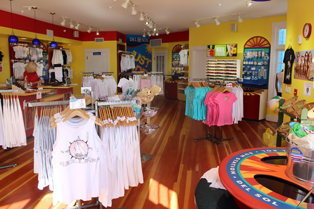 Inside of the the Del Sol Store