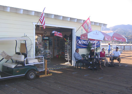 End of the pier fishing shop
