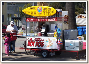 Hot Dog Cart in Avila