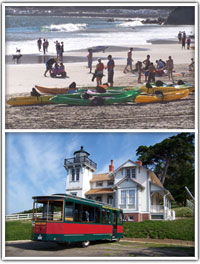 Kayaking and the Point San Luis Lighthouse