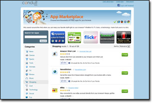 Toolbar App Marketplace