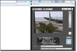 Avila Beach Web Cam Toolbar